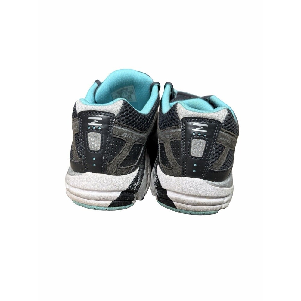 Brooks Addiction 12 Running Shoes Women's Size 9.5 B Grey Teal A12 DNA Sneakers - Picture 5 of 9
